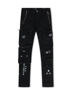 Jordan Craig Field Tech Cargo-Hose mit schmaler Passform – Schwarz