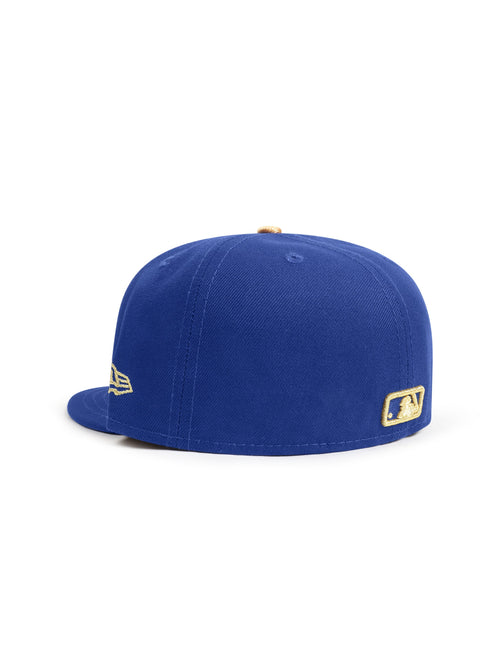New Era 5950 Gold Collection World Series Cap - Königsblau/Gold