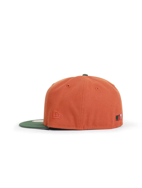 New Era 5950 LA Dodgers Los Angeles 60th Anniversary Hat – Orange/Grün