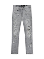 Jordan Craig Mens Vintage Washes Ross Fit  - Light Grey