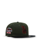 New Era 5950 La Dodgers 100-jähriges Jubiläum – Grün/Schwarz