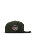 New Era 5950 La Dodgers 100-jähriges Jubiläum – Grün/Schwarz