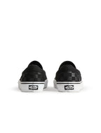 Vans Mens Checkerboard Slip-On - Black