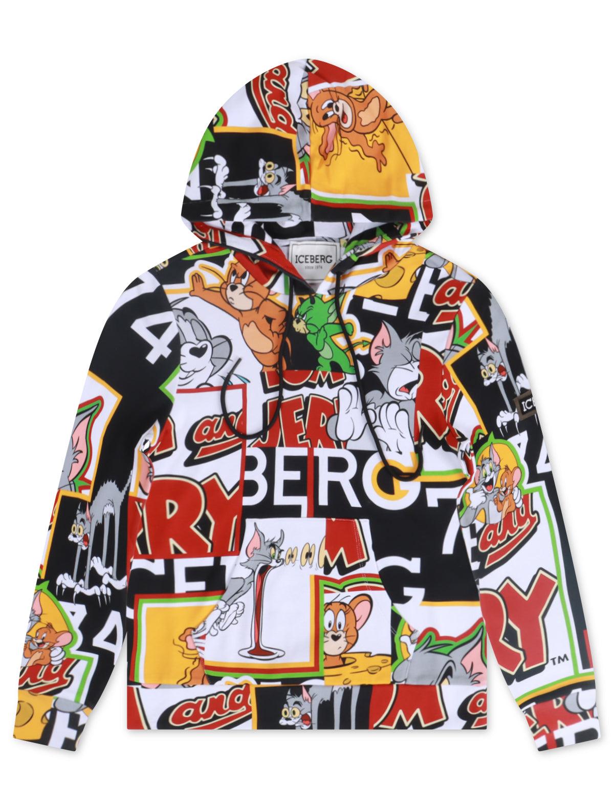 Iceberg All Over Cartoon Hoodie – Cartoon-Design