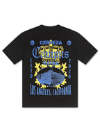 T-shirt court Campus La Via – Noir