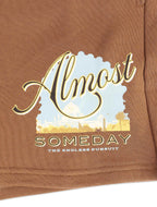 Almost Someday Bombay Terry Shorts - Brown