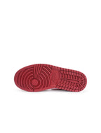 Air Jordan Femme 1 Mid SE - Blanc/Rouge Équipe