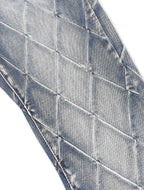Jean Valabasas Tire Stacked - Délavé bleu