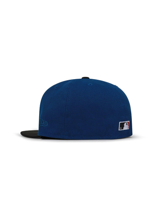 New Era 5950 Dodgers 50-jähriges Jubiläum Hut - Blau/Schwarz
