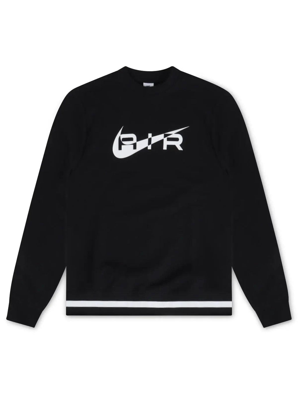 Nike Air Fleece Rundhalspullover für Herren - Schwarz