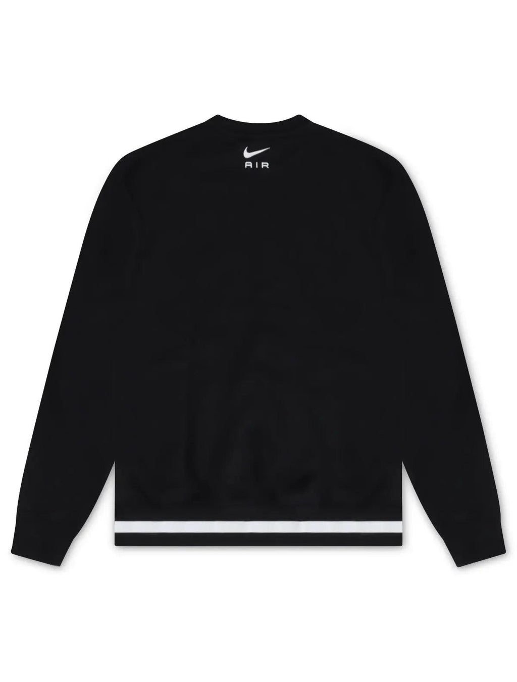 Nike Air Fleece Rundhalspullover für Herren - Schwarz