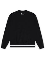 Nike Air Fleece Rundhalspullover für Herren - Schwarz