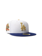 Casquette New Era 5950 LA Dodgers Champions des World Series - Chrome/Or