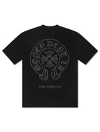 Money Dept. Vintage Old English Tee - Black/Black