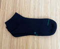 Clearance No Look Anklet Bamboo Viscose Socks - Black - The7Letter