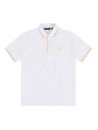 Polo Psycho Bunny Wasterlo en piqué - Blanc