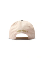 Référence Casquette Paradise La Crystals - Velours côtelé Crème/Noir