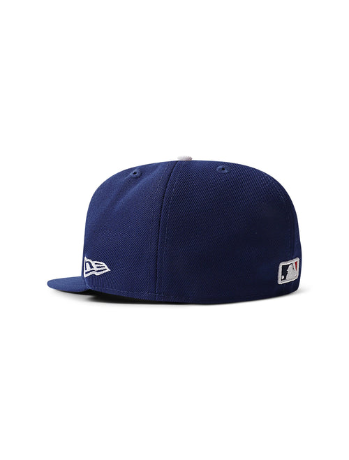 New Era 5950 LA Dodgers Post Season 2025 Fitted Hat – Blau