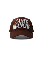 Carte Blanche The Classic Snapback – Schokolade