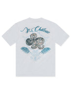 Smoke Rise Tapestry Kurzarm-T-Shirt - Blau
