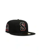 New Era 5950 Seattle Mariners 30th Anniversary Hat - Black/Red