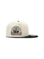 Casquette New Era 5950 Seattle Mariners 30e anniversaire - Chrome/Or