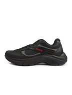 Baskets homme Hugo Boss cuir maille – Noir