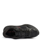 Baskets homme Hugo Boss cuir maille – Noir