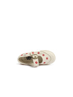 Vans (TD) Mary Jane Floral - White/Red
