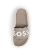 Hugo Boss Kirk Slid Sandalen - Sand