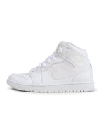 Air Jordan Herren 1 Mid - Triple White