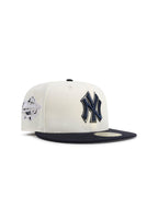 New Era 5950 New York Yankees World Series Patch Cap – Chrom/Navy