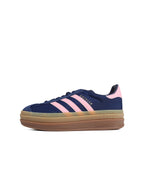 Adidas Gazelle Bold Femme - Bleu Foncé/Rose