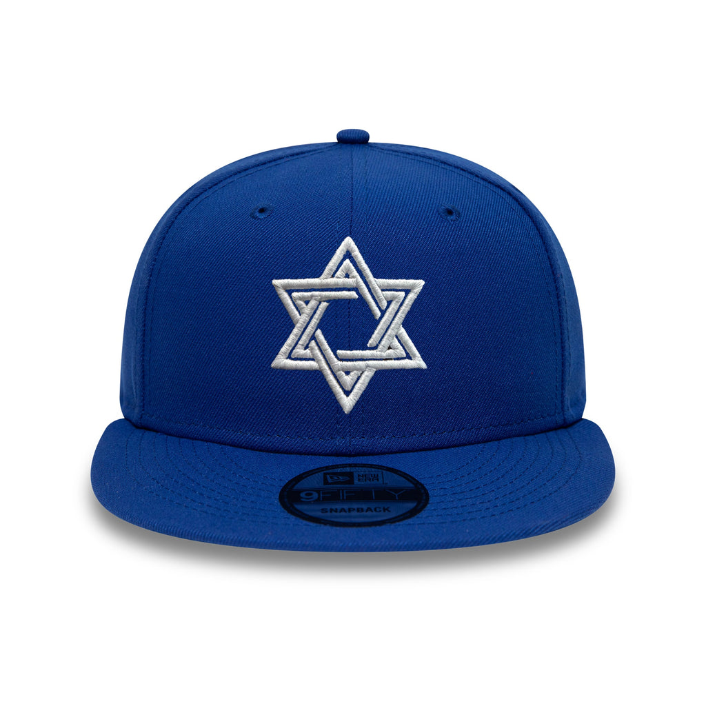 Casquette Snapback New Era avec étoile de David brodée