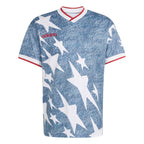 Adidas Herren Trikot mit Denim-Grafik – Blau