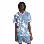 Adidas Herren Trikot mit Denim-Grafik – Blau