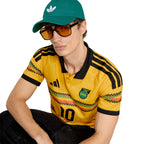 Adidas Mens Jamaica 26 x Bob Marley Home Jersey - Gold