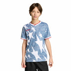 Maillot en jean graphique Adidas pour enfant - Bleu