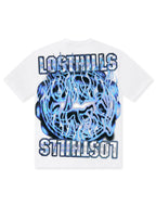 Losthills Inverted Logo T-Shirt - Weiß