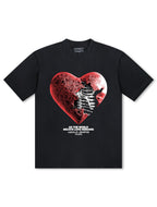 Lonely Hearts Club Love Remains Premium T-Shirt – Schwarz