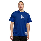 Pro Standard Los Angeles Dodgers Wingspan T-Shirt mit überschnittenen Schultern – Dunkelblau
