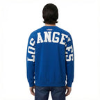 Chandail ras du cou à épaules tombantes Pro Standard LA Dodgers Wingspan - Bleu foncé