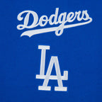 Pro Standard LA Dodgers Wingspan Drop Shoulder Rundhals-Sweatshirt – Königsblau