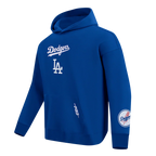 Pro Standard La Dodgers Wingspan Drop Shoulder Hoodie – Bleu foncé