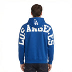 Pro Standard La Dodgers Wingspan Drop Shoulder Hoodie – Bleu foncé
