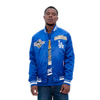 Pro Standard LA Dodgers World Series Satin-Jacke – Königsblau