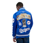 Pro Standard LA Dodgers World Series Satin-Jacke – Königsblau