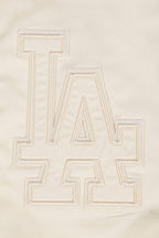 Pro Standard Los Angeles Dodgers Neutral Twill Jacket - Eggshell