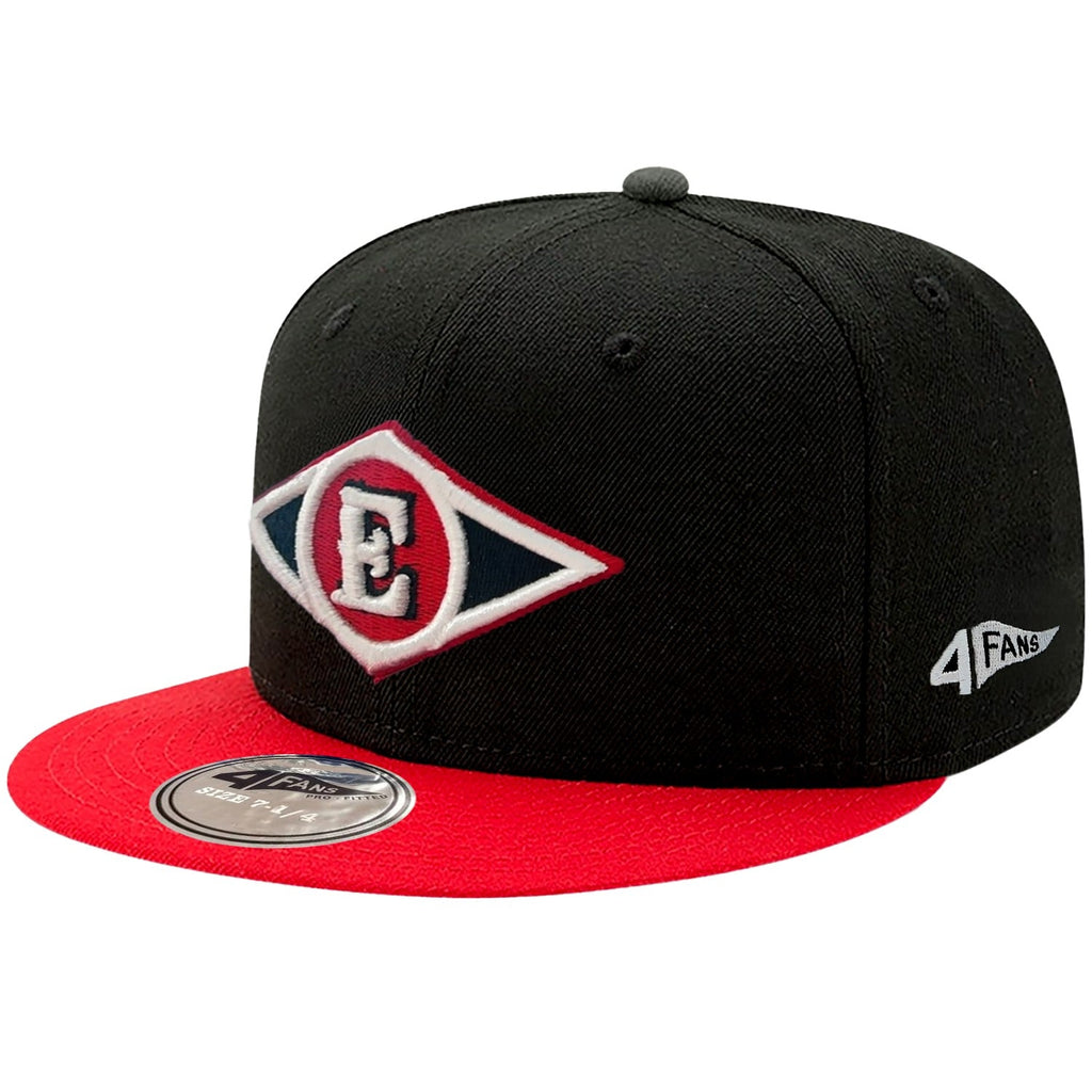 Offizielle Leones del Escogido 4Fans Kappe - Schwarz-Rot