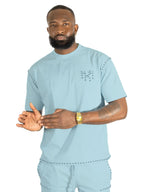 T-shirt Prada Makobi - Bleu clair